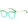Champagne Cat Eye Prescription Glasses 0 -0.5 -0.75 To -6.0 Astigmatism Blue Light Blocking Women Minus Diopter Eyewear