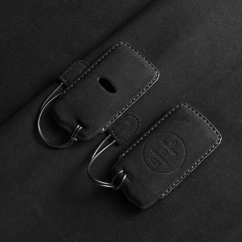 Leather Remote Car Key Cover Case For Chery Tiggo 7 Pro 8 Pro Exeed Tiggo 2 3X Arrizo 5 Pro Gx 5X Eq7 Tiggo 4 Car Accessories