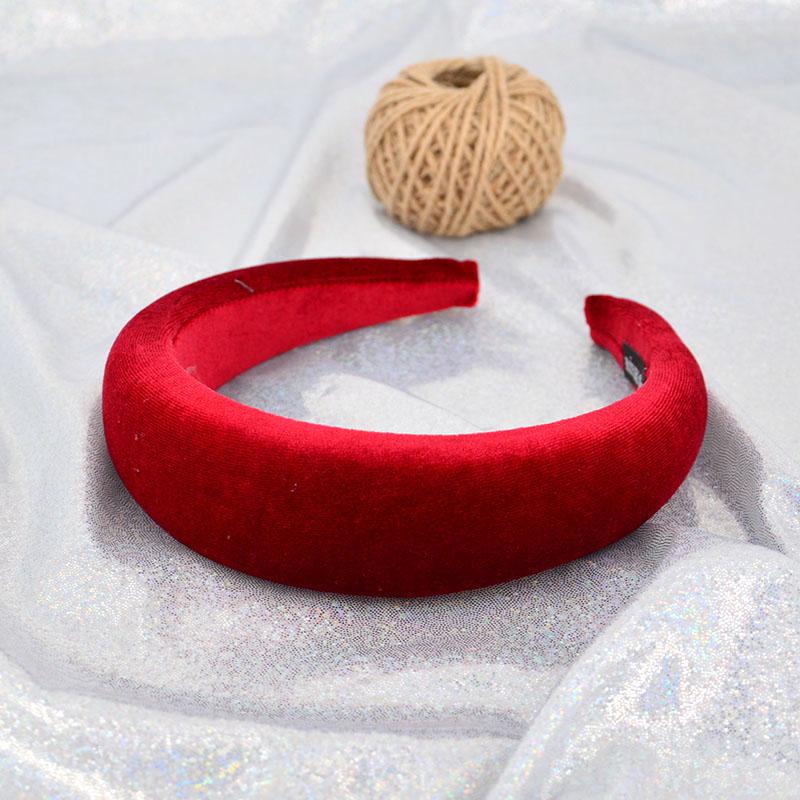1PC Thick Sponge Velvet Headband Fashion Plastic Hairband Women Ladies Hair Band Hair Accessories