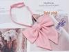 Matte Red Feather Bow Tie Brooch for Women - Plus Size Korean Academy Style