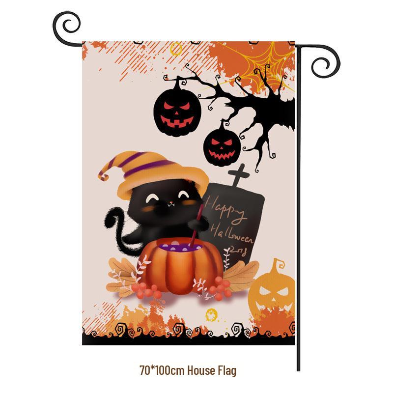 Halloween Garden Flag - New Cross-Border Design