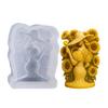Flower Goddess Silicone Molds Lady Figurine Silicone Candle Molds For Handmade Candle Soap Decoration Anniversary Gift