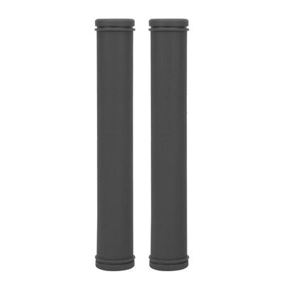 1 pāris velosipēda stūres rokturi kalnu velosipēdiem, šosejas velosipēdiem, neslīdošs stūres rokturis(pelēks )