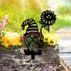 Vintage Style Metal Garden Markers Fairy Statue Stakes Outdoor Patio Decorative Hanging Ornaments