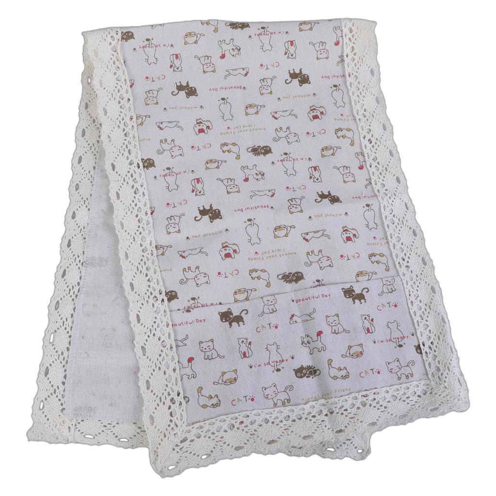 Microwave Oil Proof Cover Cloth Microwave Oven Dust Cover For Kitchen Cleanliness Longevity Classical Design 100x35cm