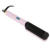 Hair Straightening Brush PTC Even Heating LCD Hair Straightener Brush for Home