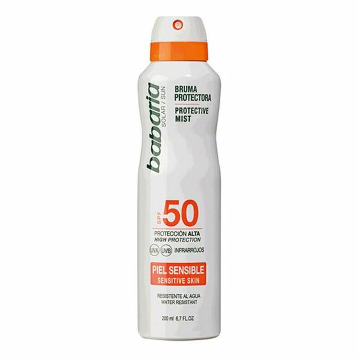 

Солнцезащитный спрей Babaria Spf 50 (200 мл) Чувствительная кожа 50 (200 мл)
