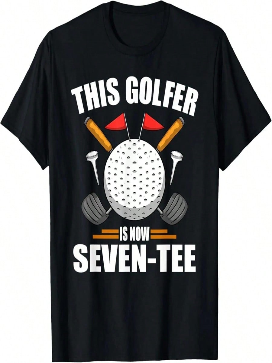 Birthday Golf Shirts For 70th Year Old Golfer Golfing T-Shirt S разноцветный