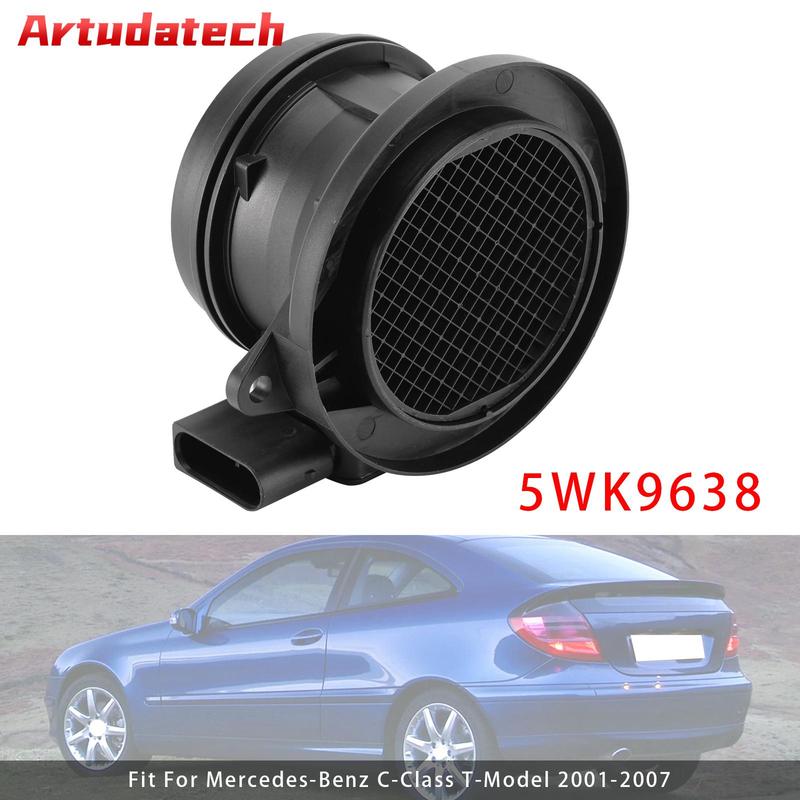 Artudatech Mass Air Flow Meter Sensor For Mercedes-Benz W203 W211 C209 5WK9638