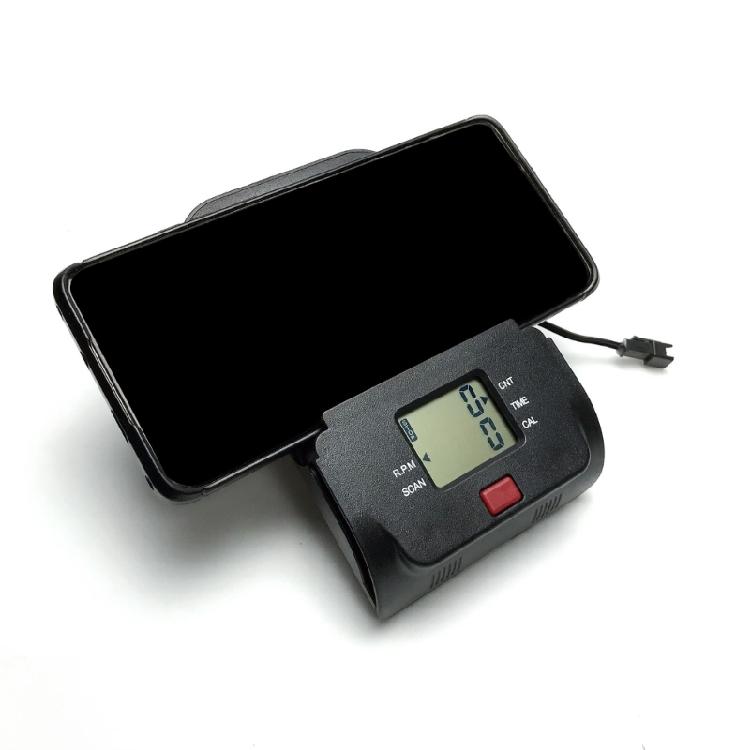 Multifunctional Rowing Machine Counter Speedometer LCD Display Counter Monitor Gym Replacement Monitor Easy to Use