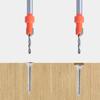 8-Piece Woodworking Countersink Drill Set - Self-Tapping, Concealed Installation, Alloy Step & Tapered Drill Bits