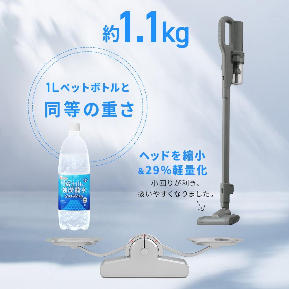 Lehký vysavač Iris Ohyama Magicalina Cordless Stačí jej nasadit a nabít Magicalina MagiCaleena [model 1,1 kg] AZ-SCD-123P-W