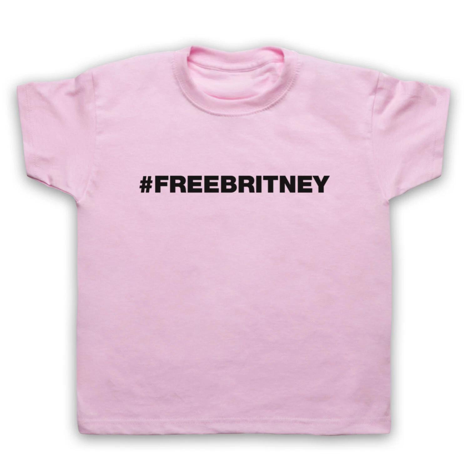 

BRITNEY #FREEBRITNEY HASHTAG FREE BRITNEY POP KIDS CHILDS T-shirt 120