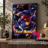 Personalized Garchomp Diamond Art Custom Name 5D Diamond Painting Full Drill DIY Craft