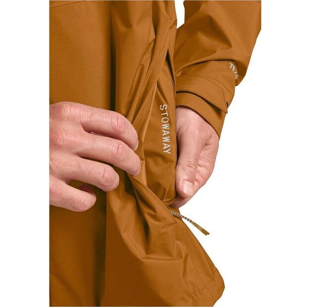 Waterproof Jacket Jack Wolfskin Prelight 2.5L Backlength