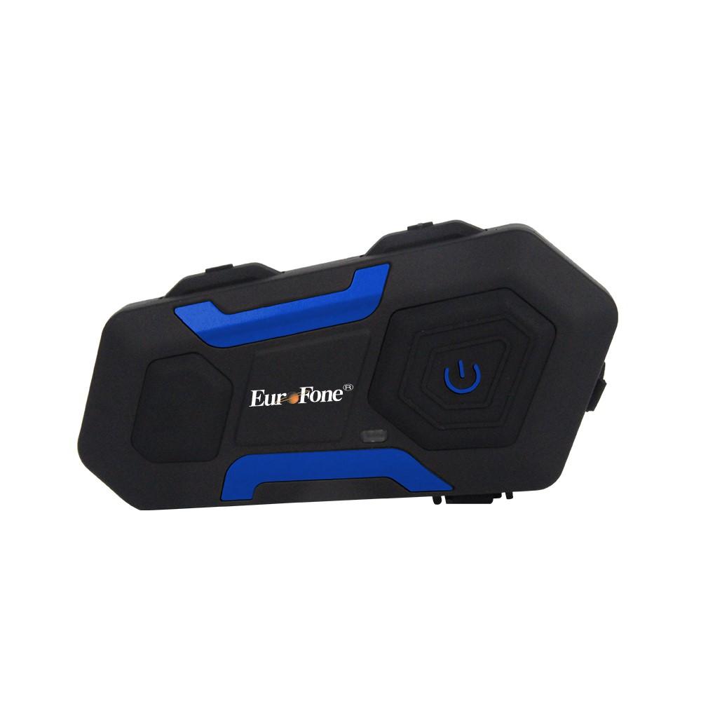 Motorcycle Helmet Wireless Bluetooth Intercom Headset V10 With FM Function for 10 People Group Intercom чёрный