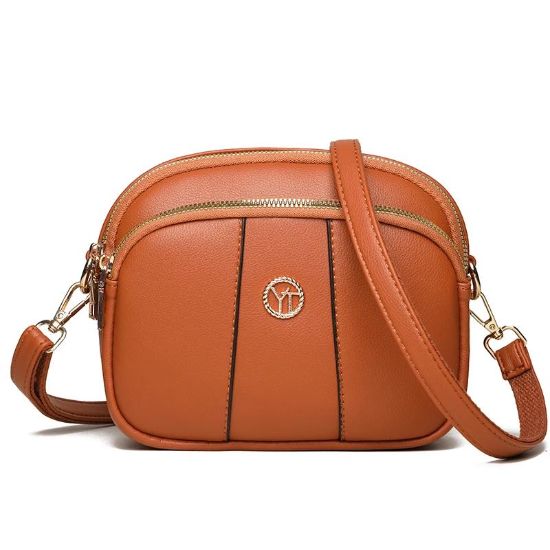 

New 2026 High quality PU Women s Fashi Handbags Retro Solid Color PU Leather Shoulder Underarm Bag Casual Women Hobos Handbags жовтий