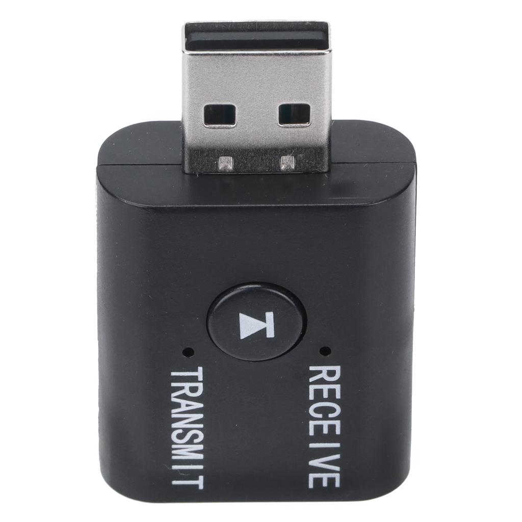 Adaptateur USB Bluetooth 2 en 1, récepteur/émetteur sans fil, pour ordinateur portable, ordinateur de bureau, casque, haut-parleur