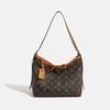 Women's Retro Floral Tote Bag - Large Capacity, Single Shoulder, High-End Commuter Crossbody