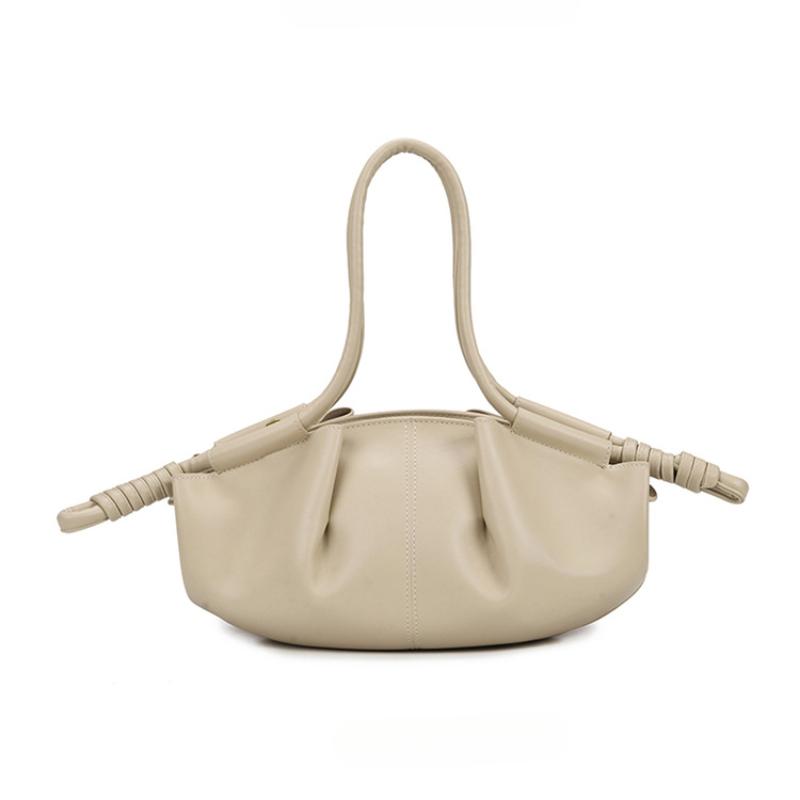 2025 New Personality Popular Women's Shoulder Bags Premium Soft PU Ladies Handbags Fashion Folding Cloud Bag Luxury Casual Messenger Bag for Females