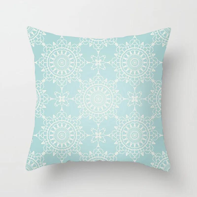 Geometric Pillow Cover Home Sofa Cushion Cover Throw Pillow Case 45X45Cm Pillowcase Home Decorative Throw Pillows Hotel Car Seat