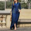 BITCED Fashion Autumn Winter V-Neck Long Sleeve Casual Dresses