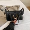 Simple Niche Single Shoulder Armpit Bag Women's Summer New Personalized Casual Fashion Messenger Small Square Bag