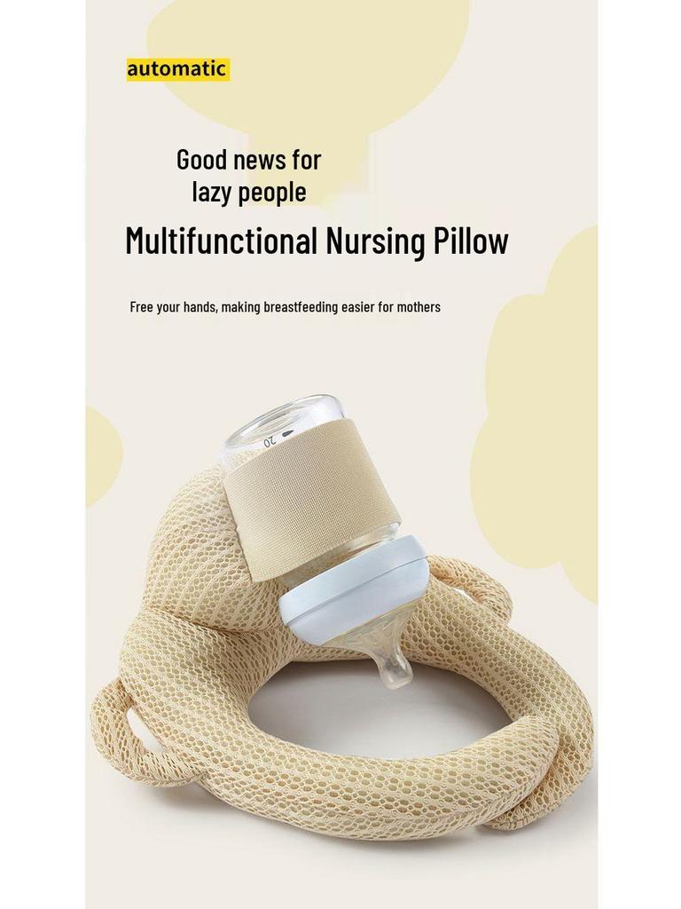 Säuglingsstützkissen zum Selbstfüttern und Flaschenfüttern