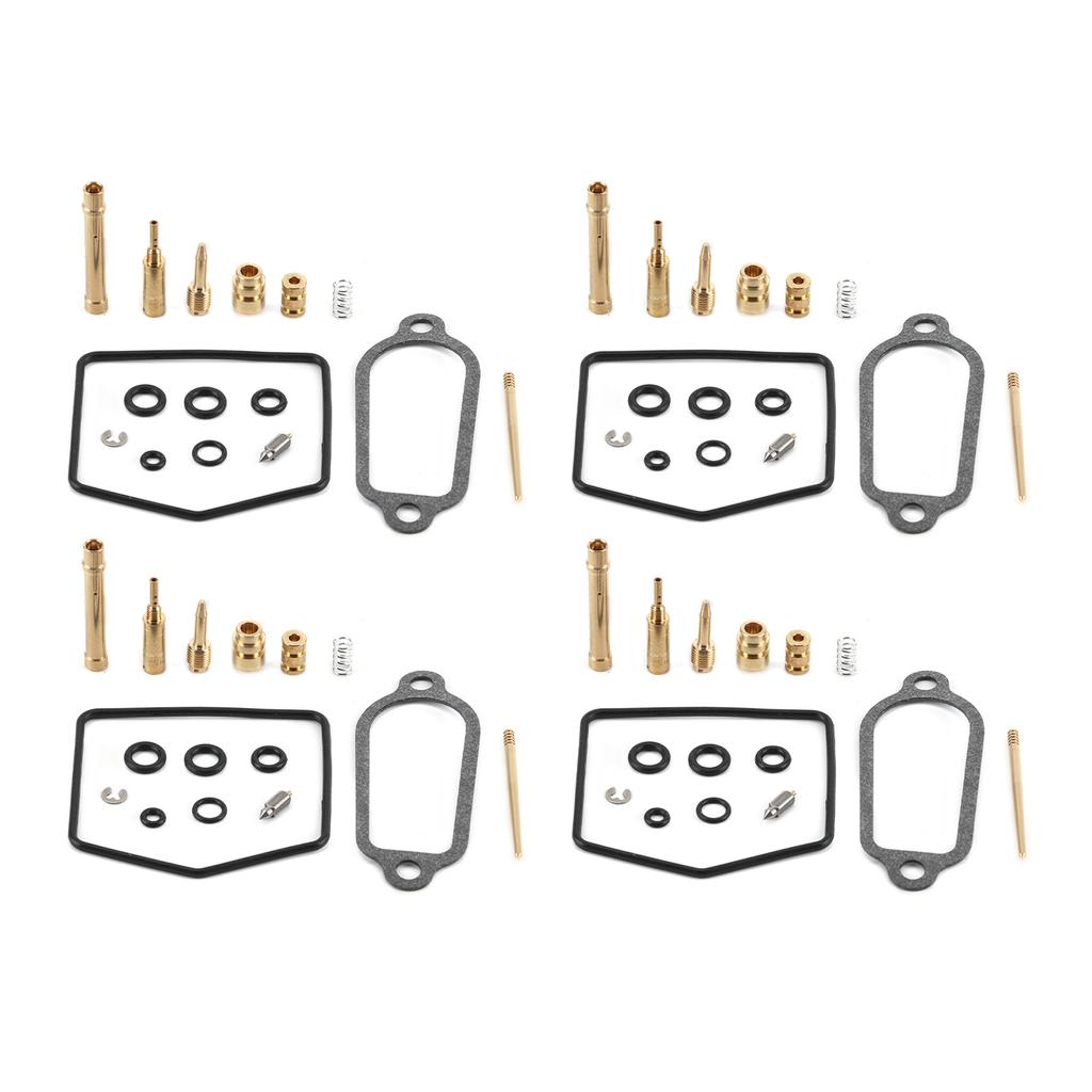 4 Sets Motorcycle Carburetor Repair Rebuild Kit KH?1213NR Fit for Honda CB400F 1975?1977