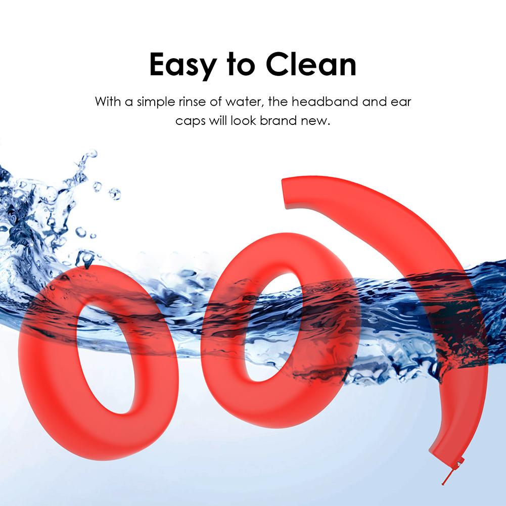 Silicone Headband EarPads Protective Case Headphone Protective Case Headband Cushion Case for Anker Soundcore Life Q20i Headset
