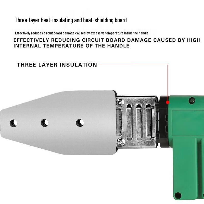 JINJIANGSHI Water Pipe Hot Melt Welding Machine CN Plug (adapter Included)