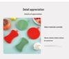 Premium Silicone Bath Brush - Soft Bristles, Long Handle, Double-Sided Back Scrubber