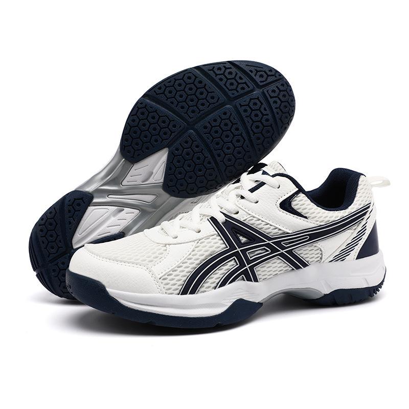 Mesh shoes sports sole badminton shoes men's game women's tennis shoes like glue