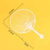 Semi-finished Crafts Hand Fan White DIY Concert Cheer Fan New Hand-held Fan Framework  DIY Project