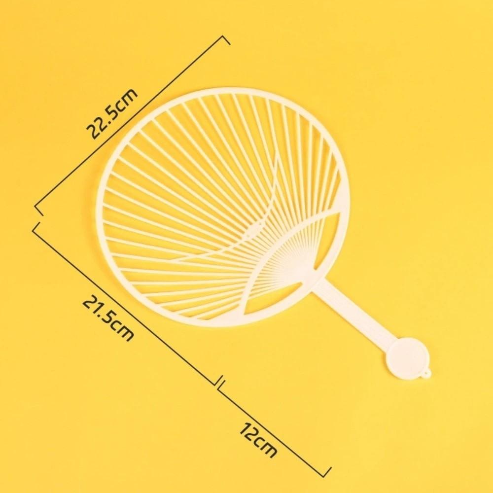Semi-finished Crafts Hand Fan White DIY Concert Cheer Fan New Hand-held Fan Framework  DIY Project