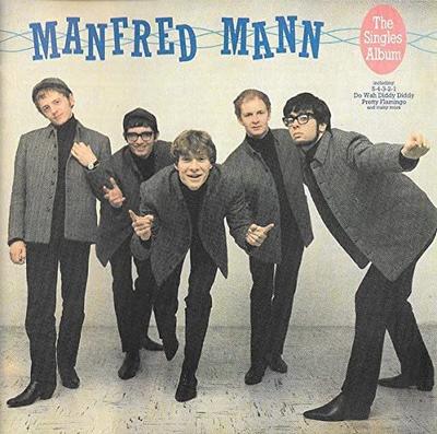 CD MANFRED MANN - Manfred Mann's Singles Plus CDP7466032,CDEM EMI 1987 US Rock Used