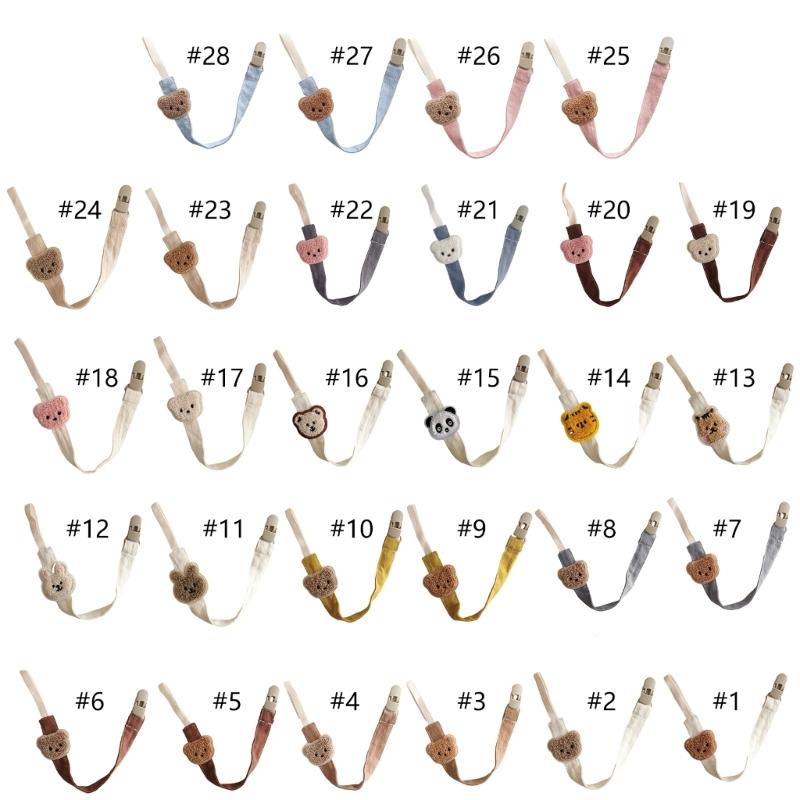 Baby Soother Chain Pacifier Holder Baby Toddlers Anti-drop Pacifier Strap Teether Toy Pacifier Dummy Chain Baby Supplies