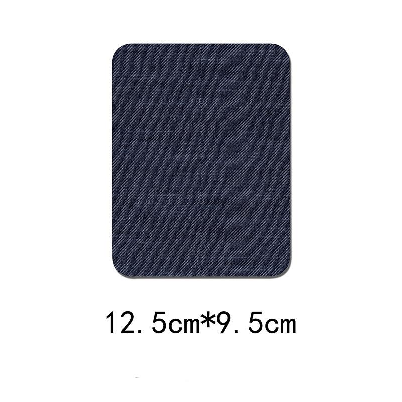 100pcs Denim Patches for Jean Clothing DIY Fabric Iron On Patches Appliques Repair Jeans Pants Elbow Knee Apparel