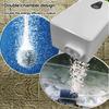6V 2W Aquarium Oxygen Aerator Solar Oxygen Pump Battery Powered Air Pump Fishing Aerator for Garden Fish Tank Outdoor Pool Pond