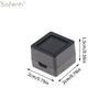 10Pcs Diamond Jewelry Organizer Gems Packaging Box DIY Disamond Ring Jewllery Case 2CM Gemstone Zirconia Gift Display Box