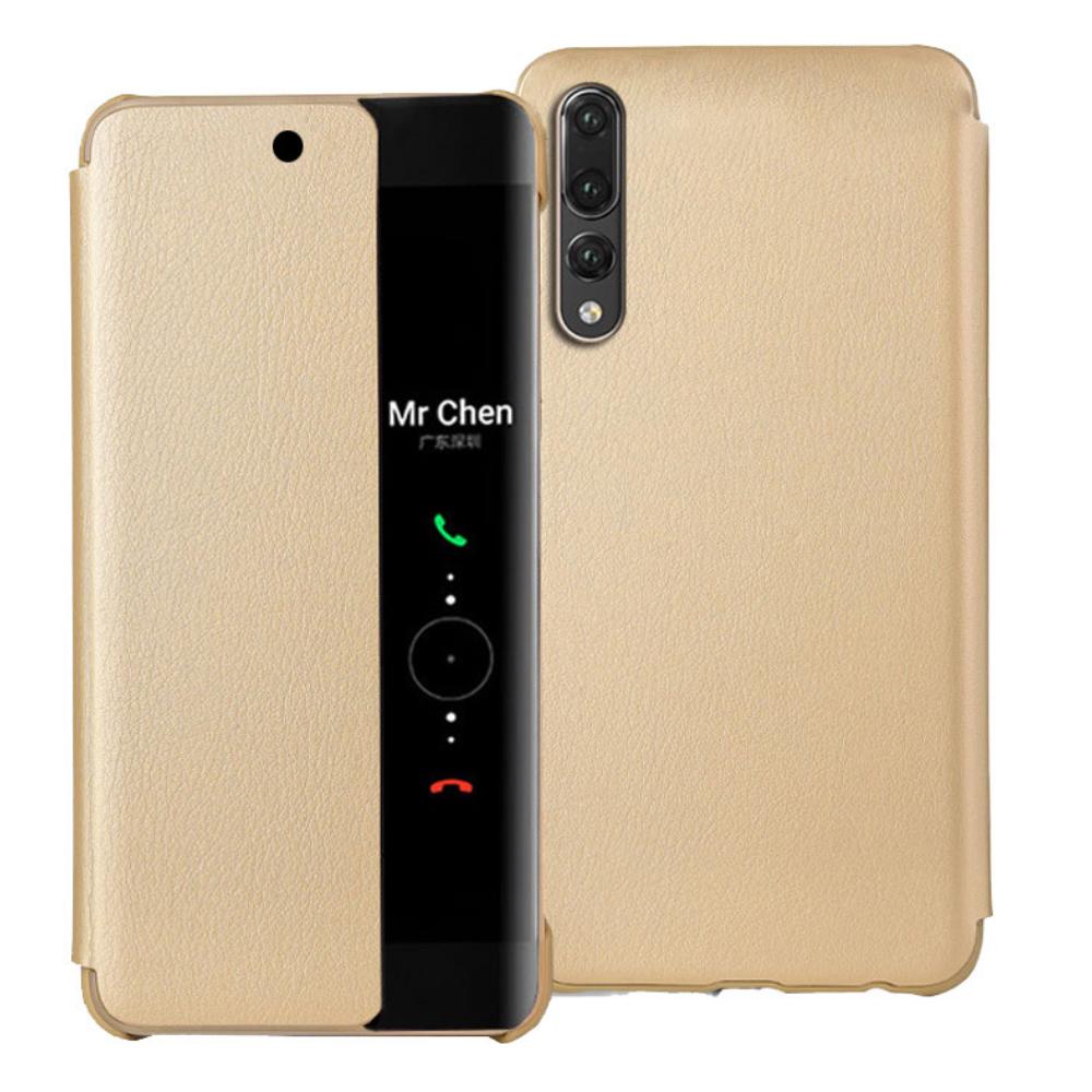 Coque de téléphone avec fonction Veille/Réveil Automatique pour Huawei P50 Pro P40 P30 Lite P20 P10 Plus Mate 20 Lite Mate20 Mate 10 Pro Housse à Rabat Smart View Funda Capa