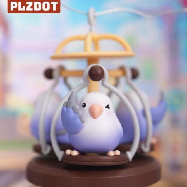 

Contemporary Social Bird Parrot Figurine Blind Box