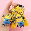Portachiavi Adorabile Minions Portachiavi per Chiave Auto in Silicone Carino PVC Regalo per Bambini Donne Uomini