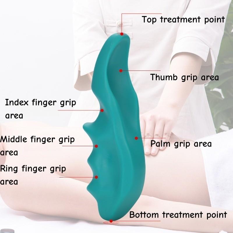 Thumb Type Massager Squeeze Tool Thumb Deep Press T-shaped Acupoint Pressure Massagers Body Relaxation Rehabilitation Health Massage Tools