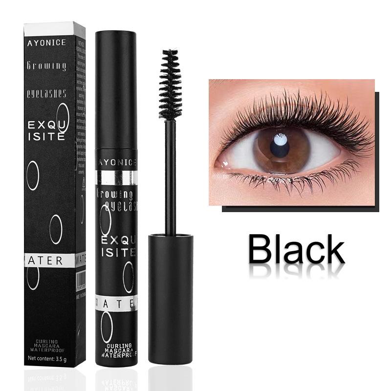 

Долговечная тушь для ресниц, водостойкая черная тушь для похудения, толстая подкручивающая тушь для ресниц, женская косметика для макияжа глаз чёрный