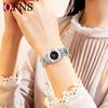 Fashion Rectangle Women Watches Ladies Stainless Steel Strap Waterproof Quartz Wristwatches Reloj Mujer