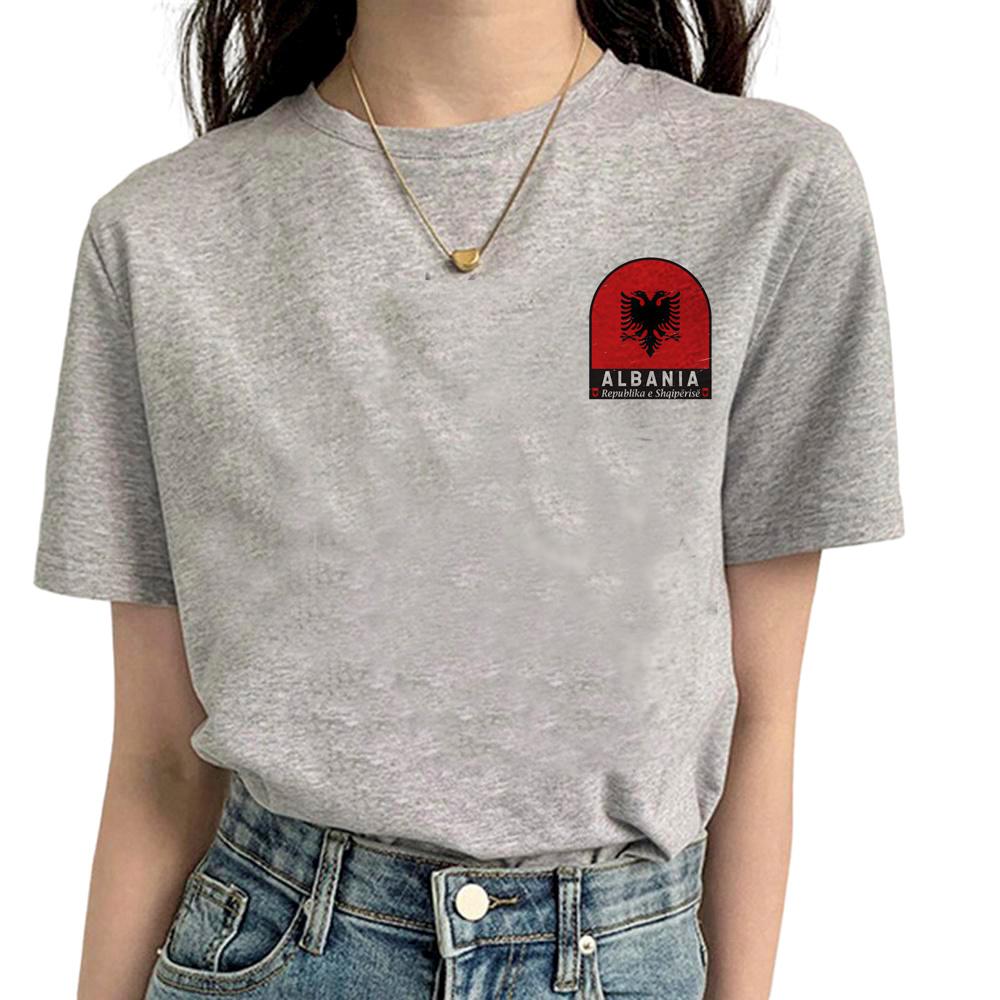 Albania top Women comic graphic t shirt girl harajuku anime y2k clothes S