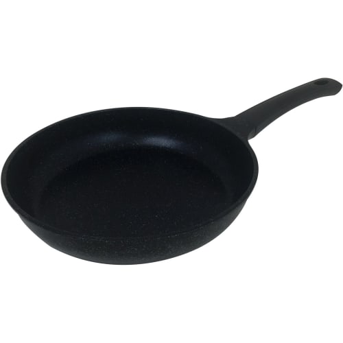 Tafuco Frying Pan, 28cm, Induction Compatible, Diamond Marble Coating, Black, F-7123