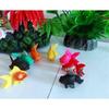 5Pcs Random Color Lifelike Reble Plastic Artificial Moving Floating Fishes Ornament Decorations for Aquarium Fish Tank Pet Supplies Popular Aquarium
