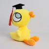 Creative Blue Big-Eyed Pigeon Feather Plush Toy, Huggable Comfort Pillow, Cute Little Duck Doll